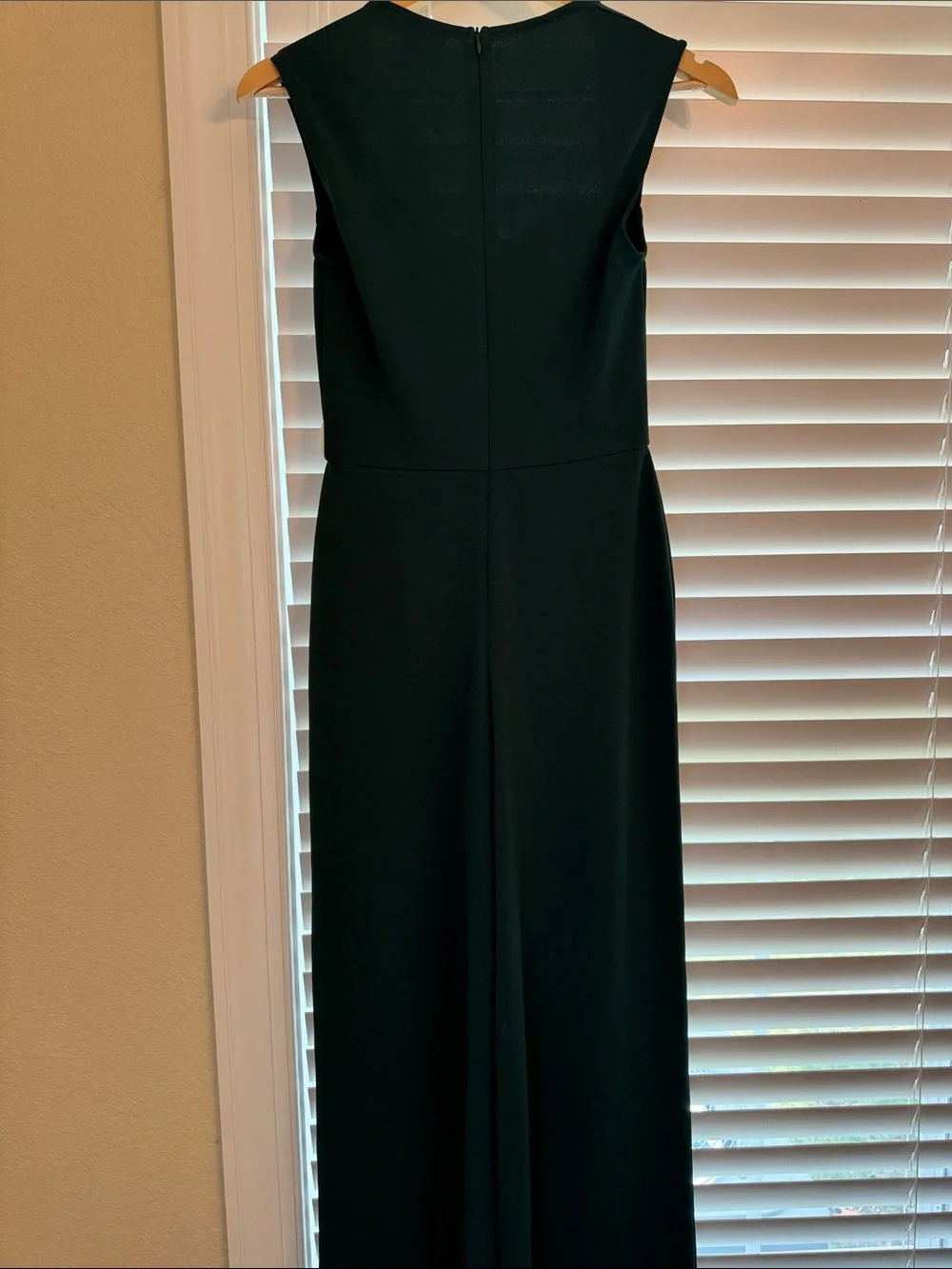 Lulus Emerald Green Sleeveless Fit-and-Flare jumpsuit - Picture 4 of 5